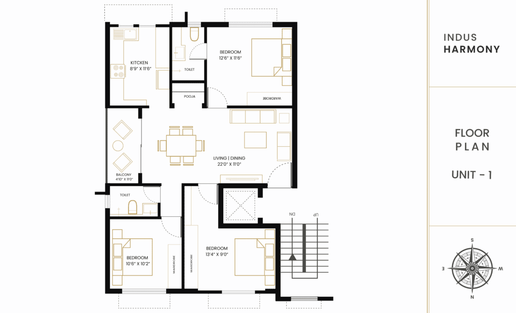 Harmony_Floor Plan_Unit_1